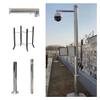 Adjustable Security Camera Pole Stand Kit - Extra-Long 300cm for Superior Surveillance, Easy Installation & Universal Compatibility - Perfect for Home & Business Security Solutions view 1