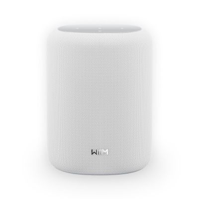 WiiM Sound Lite Smart Speaker, HiRes 24bit/192 kHz, AI RoomFit Room Correction, 100W Peak, WiFi 6E/Bluetooth 5.3, MultiRoom & Stereo Pairing, White