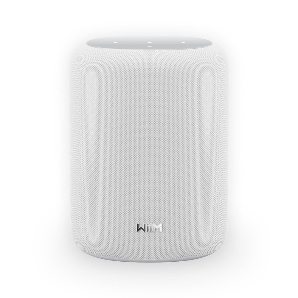 WiiM Sound Lite Smart Speaker, HiRes 24bit/192 kHz, AI RoomFit Room Correction, 100W Peak, WiFi 6E/Bluetooth 5.3, MultiRoom & Stereo Pairing, White