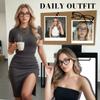 FancyPink Women's Blue Light Blocking Glasses - Cateye Acetate Tr90 Frame Anti Blue Light Glasses for Women view 2