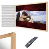 Soulaca 43 inches Smart Mirror TV with Champagne Gold Aluminum Alloy Frame webOS Hub ATSC DTV ThinQ Voice Control Built-in Streaming Apps for Kitchen Smart Gallery view 4