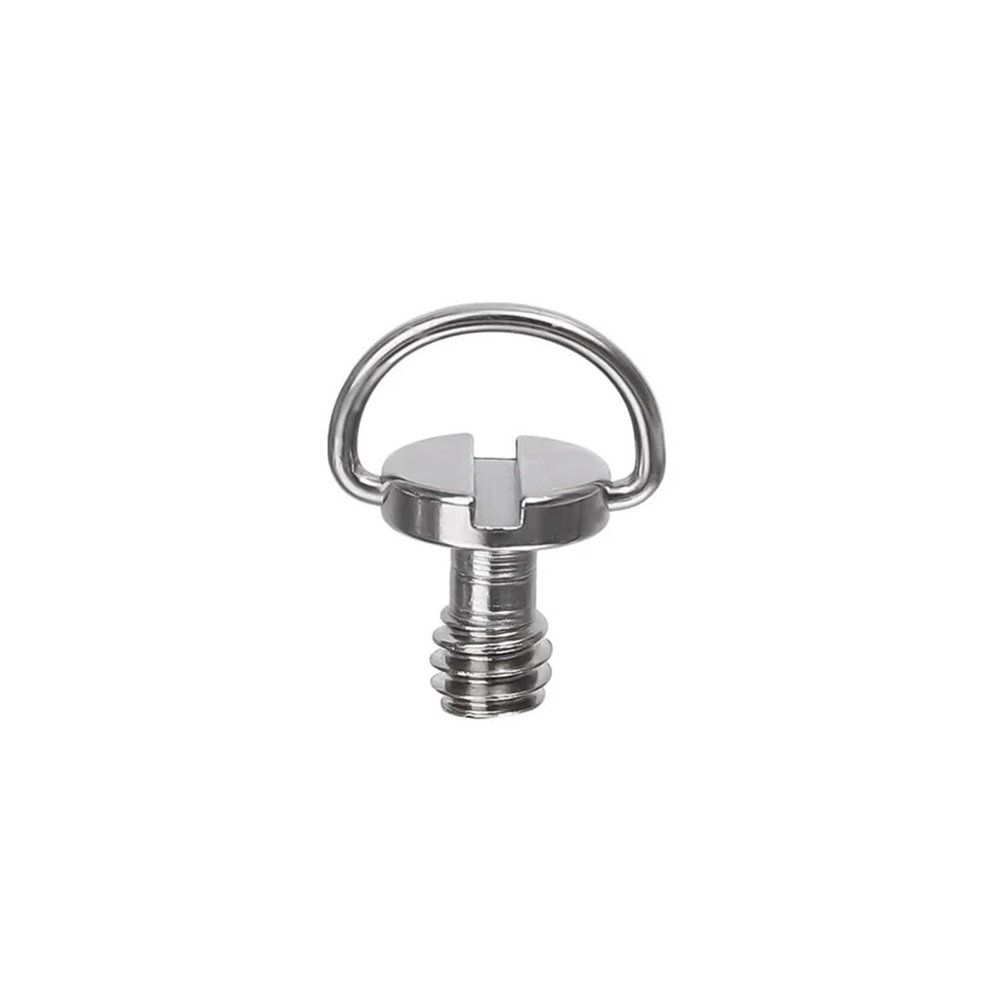 Quick Release Plate Mounting Screws 1/4 Inch 20 Thread D Ring Camera Tripod Quick Release Plate Mount Adapter Ballheaed Photography Accessories(CS120)