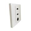 2-Port HDMI 2.0 Wall Panel with SPDIF Optical Audio Connector for Wall sockets view 3
