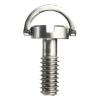 Quick Release Plate Mounting Screws Long 1/4" D-Ring Screw Stainless Steel for Camera Tripod Quick Release Plate Silver view 1