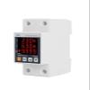 3IN1 Display Din Rail Adjustable Over Under Voltage Surge Protector Relay Over Current Protection Kwh Power Meter 230V 63A view 1