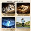 HORNORM Open Ear Headphones, Bluetooth 5.4 Earphones Stereo Sound,54H Playtime, HD Clear Calls,Touch Control, Lightweight Comfort Wireless Open Ear Earbuds Fit Sports, Running, Cycling (Rose Gold) view 3