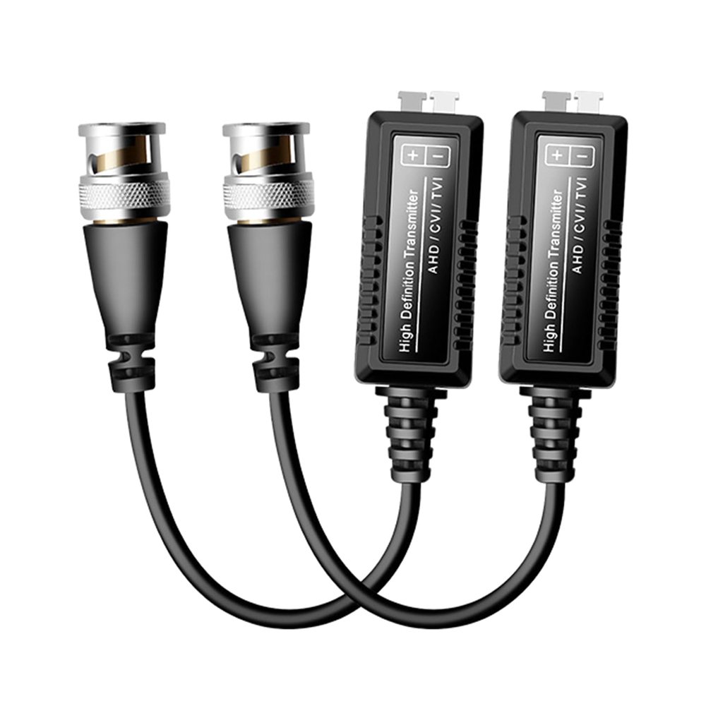 BTDCVS 1Pair AHDs//Twisted BNC CCTV Video Balun Passive Transceivers Balun BNC Cat5 CCTV Video Balun