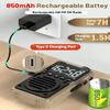Digital AM FM Weather Band Radio 851mAh Rechargeable Portable Pocket Radio with Best Reception,Flashlight,LCD Screen, Back Clip,Stereo Earphone Jack, SOS Alarm,Sleep Timer for JoggingBrown view 3