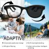 Antye AI Camera Glasses for Men and Women, Smart Glasses with Camera Featuring 8MP HD Video, 139-Language Translator, Bluetooth Audio, Photochromic & Blue Light Filter Lenses view 2