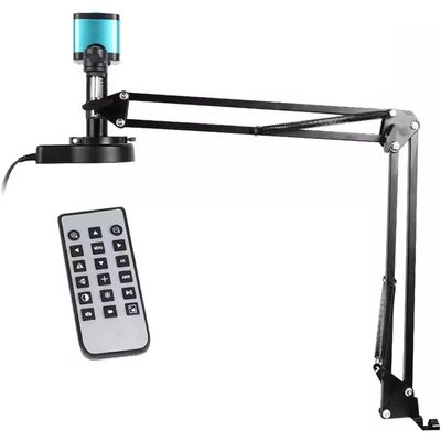 150X Soldering Microscope, with LED Ring Light and Remote Control, 4K 16MP Ultra HD Camera, Supports Video Recording, for Observation, Soldering, Electronic Repairs