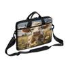 Adornori Funny Laptop Sleeve Case 15 Inch Laptop Bag Cow Computer Briefcase with Shoulder Straps for Men Women view 1