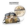Adornori Funny Laptop Sleeve Case 15 Inch Laptop Bag Cow Computer Briefcase with Shoulder Straps for Men Women view 3
