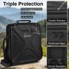 MEKEET Starlink Mini Case - Ultra-Light Portable Storage for Starlink Mini Dish & Accessories, Shockproof & Splash-Resistant, Dual Carry Options, Ideal for Travel, Camping, RV Adventure (Black) view 3