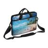 Adornori Ocean Laptop Sleeve Case 15 Inch Laptop Bag Beach Island Computer Briefcase with Shoulder Straps for Men Women view 1
