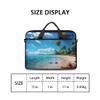 Adornori Ocean Laptop Sleeve Case 15 Inch Laptop Bag Beach Island Computer Briefcase with Shoulder Straps for Men Women view 2
