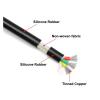1pc Multi-Core Silicone Wire Sq0.3/0.5/0.75/1/1.5/2/2.5/4/6mm Soft Temperature Tinned Copper Cable(Red,3 CORE X 5M_Square 1.5MM 15AWG) view 4