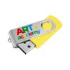 100 Pack Custom USB Flash Drives 32GB USB 2.0,Bulk Personalized Thumb Drives with Logo for Business, Events, Text or Image Printing, JBOS Customized Memory Sticks-Yellow view 4