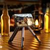 Adjustable Laptop Stand For Desk With Magnetic Phone Holder, Aluminum Alloy Portable Foldable Computer Riser, Magnetic Tripod Phone Holder For Travel & Video view 2