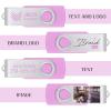 100 Pack Custom USB Flash Drives 8GB USB 3.0,Bulk Personalized Thumb Drives with Logo for Business, Events, Text or Image Printing, JBOS Customized Memory Sticks-Pink view 2