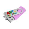 100 Pack Custom USB Flash Drives 256MB USB 2.0,Bulk Personalized Thumb Drives with Logo for Business, Events, Text or Image Printing, JBOS Customized Memory Sticks-Pink view 4