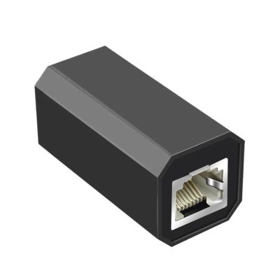 5-Piece Keystone Jack RJ45 Coupler Ethernet Inline Connector(10PCS,Lightning Protection)