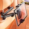 MENGLANSI Car Headrest Mount for Tablets and Phones Adjustable Rotation Aluminum Alloy Holder Backseat Entertainment view 2