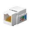 10 PCS, Cat6/5e Keystone jack, RJ45 Keystone jack, network coupler(CAT5e 10PCS) view 1