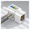 10 PCS, Cat6/5e Keystone jack, RJ45 Keystone jack, network coupler(CAT5e 10PCS) view 3