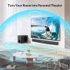 Assistrust 2.1 Sound Bar with Subwoofer, 110W Sound Bar for Smart TV with Adjustable Deep Bass & Volume Boost & 3 EQ Modes, Bluetooth/ARC/Opt/AUX, Soundbar for TV/PC/Gaming/Projector (Black) view 4