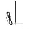 433.92MHz Extended Range Receiver Antenna Compatible for Migh-ty for Mule for GTO Smart Gate Openers, Wall Mounted Stainless Steel Bracket, 2m Cable for Remote Gate Control Systems view 1