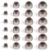 12 Pairs Earbud Cushion Replacement Extra Small Earbud Tips Suear Silicone Covers Earbuds Ears Tips Replacement S/M/L Sizes Soft Grey Earphones Ears Gels Buds Replacements for in-Ear Headphones view 1