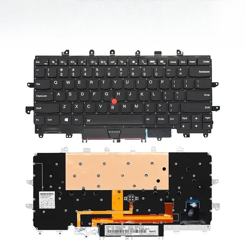 100% New Laptop Keyboard for Thinkpad X1 Carbon 4th Gen 4 MT: 20FB 20FC Backlight Keyboard X1C 2016 US English Russian