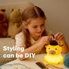 Bestfaith Cute Highland Cow Night Light, LED Squishy Night Lamp, 2 Levels Dimmable Timer Nursery Nightlight for Kids, Rechargeable Touch Lamp, Dorm Decor, Kids Funny Gifts (Highland Cow) view 2