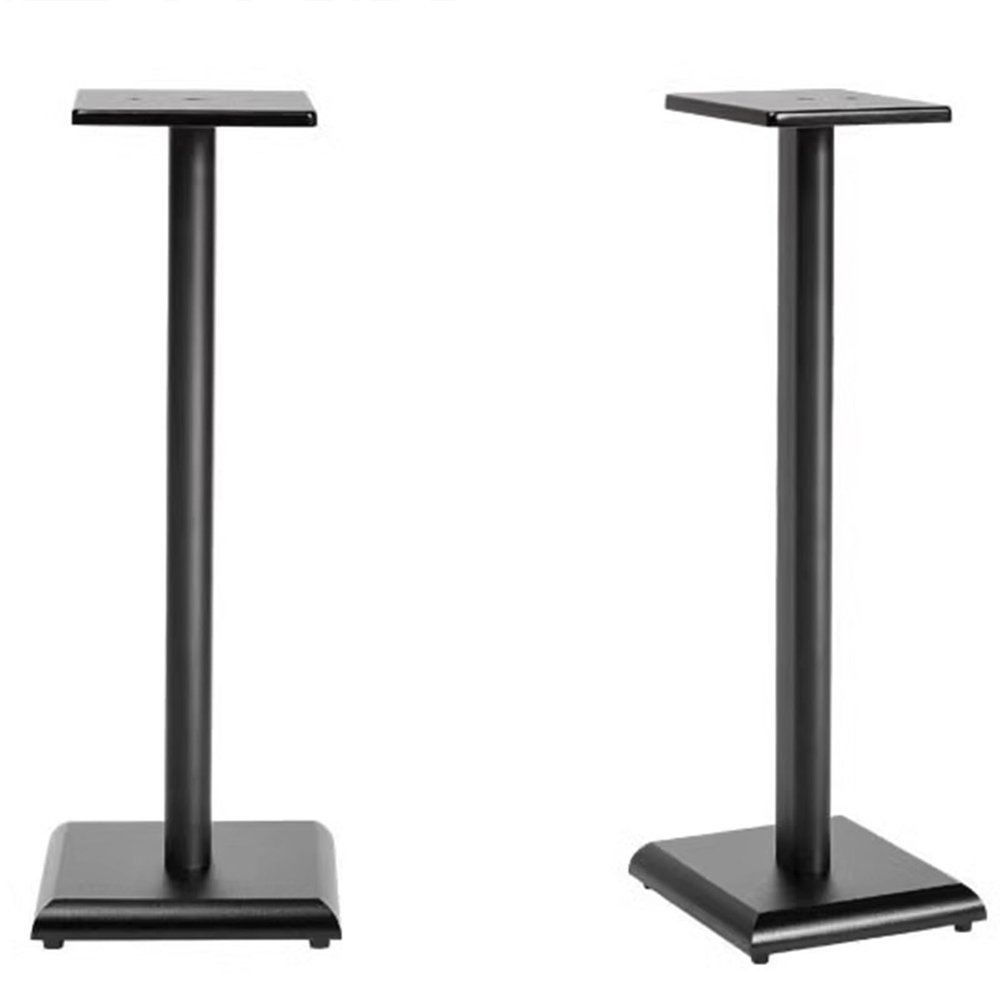 60/80cm Height Bookshelf Speaker Stands, Pair of Floor Speaker Stands for Surround Sound, HiFi, Studio Monitor, Universal Speaker Mount with Cable Management(26 * 31 * 80cm)