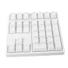 YUEHISY Mechanical Number Pad, 34 Keys Wired USB C Numeric Keypad with Blue Switches & RGB Backlit, Plug and Play for Laptop and Desktop PC (White) view 1