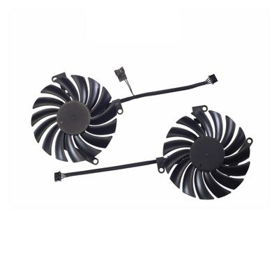 2PCS Graphics Card Fan, CF9010H12S DC12V 0.35A 4Pin, Compatible For INNO3D RTX 3050 RTX 3060 RTX 3060Ti RTX 3070 TWIN