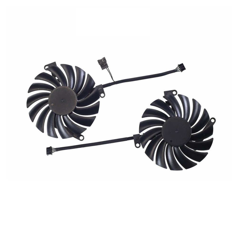 2PCS Graphics Card Fan, CF9010H12S DC12V 0.35A 4Pin, Compatible For INNO3D RTX 3050 RTX 3060 RTX 3060Ti RTX 3070 TWIN