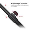 Yaregelun Hose Desktop Webcam Stand Adjustable Metal Desk Tripod Streaming Support with Sturdy Mount Base view 4