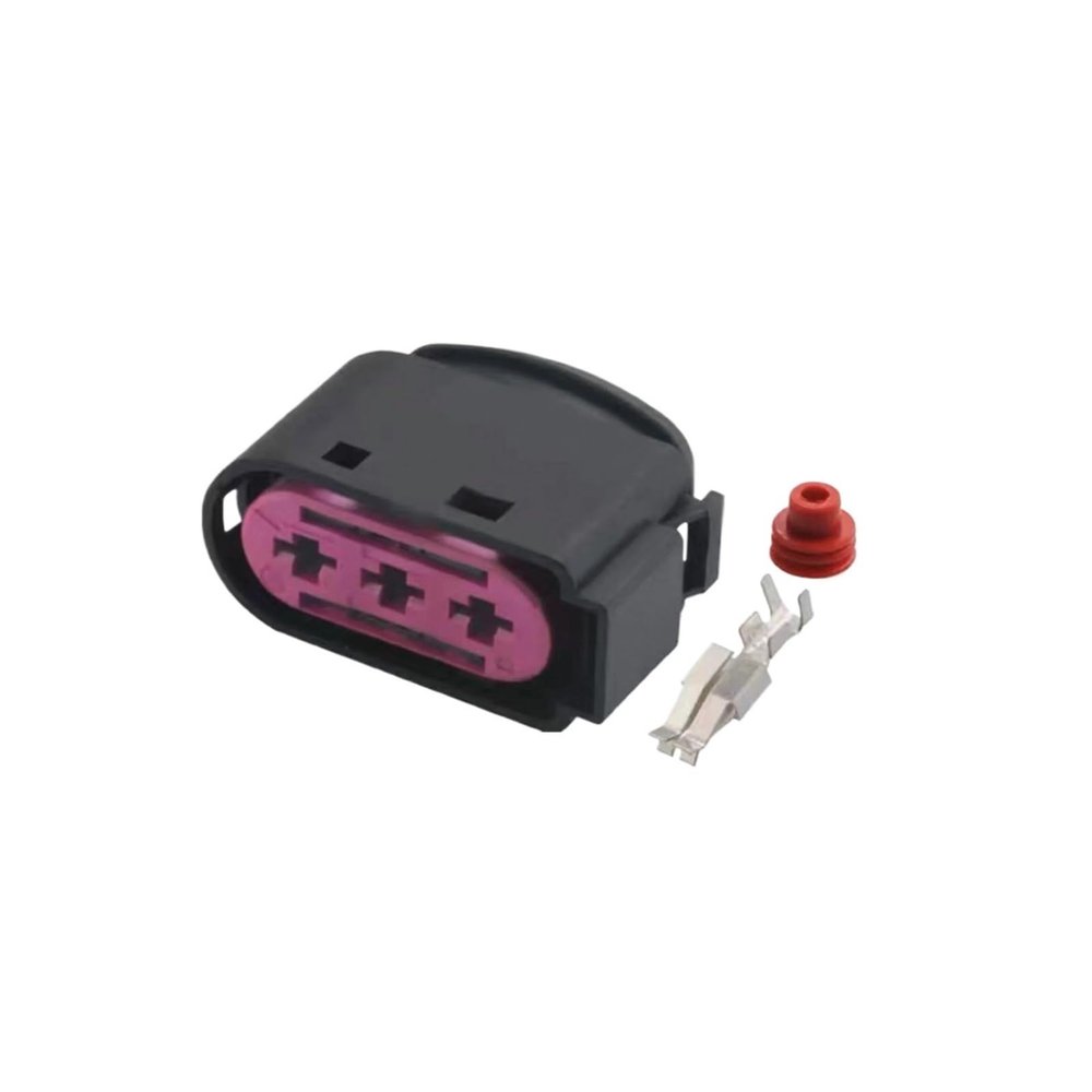 1/5/10/20 Sets 3 Pin Car Connector Plug 1J0937773 Car Power Plug for(1 Set)
