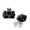 1 Set 3 Pin DJD031YA-1 Automotive Headlight Headlight Lamp Holder Connector Car Bulb Harness Plug for(1 Set) view 2