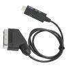 BAFOVY SCART to HD Multimedia Interface Converter, 1080P Video Adapter with USB Power Cable, Upscaling Converter Box for Old DVD Player VHS VCR to Modern HDTV Monitor Projector view 4