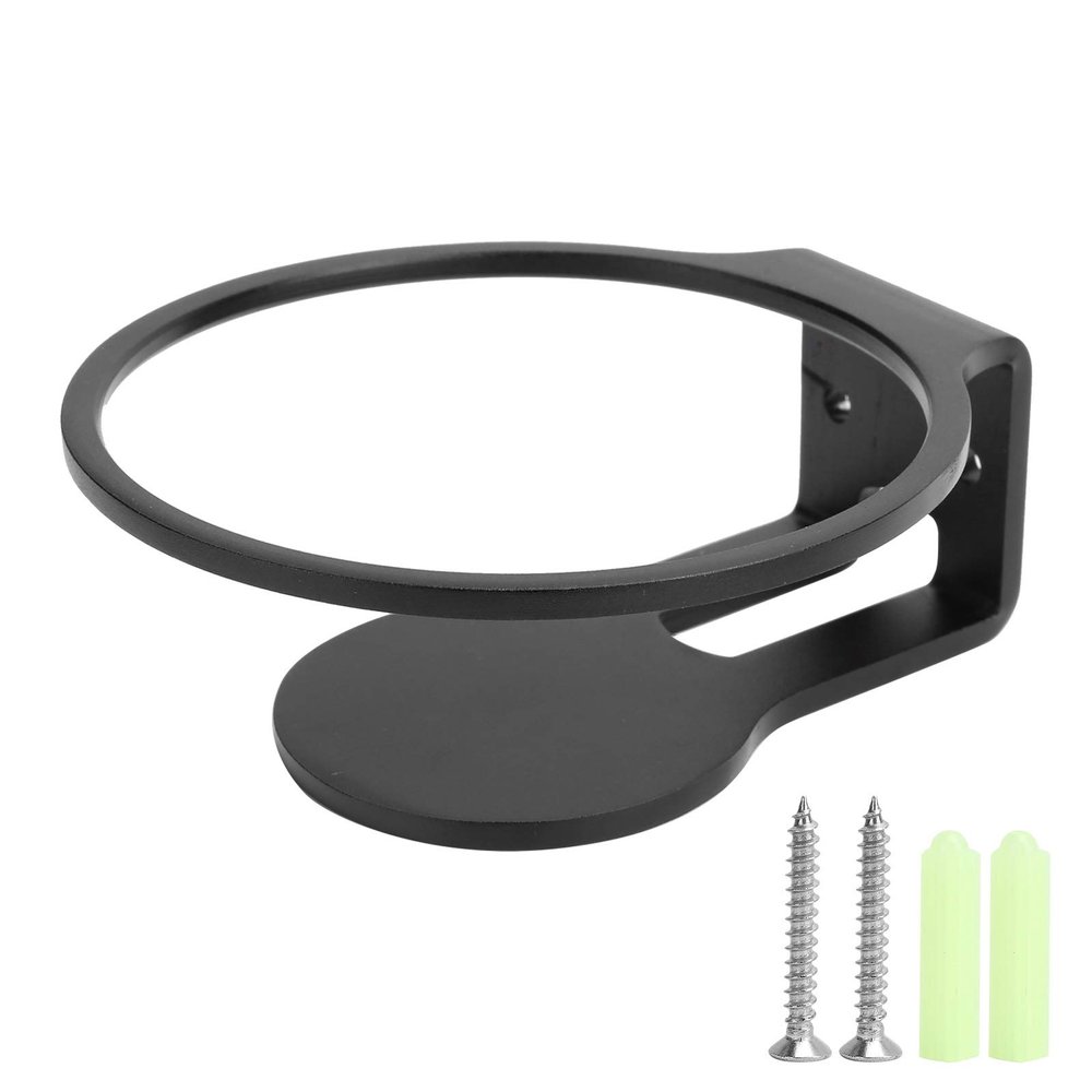 EVGATSAUTO Wall Mount for HomePod Mini, Aluminum Alloy Mini Speaker Wall Mount Holder Bracket with Screws for HomePod Speaker, Black (Black)