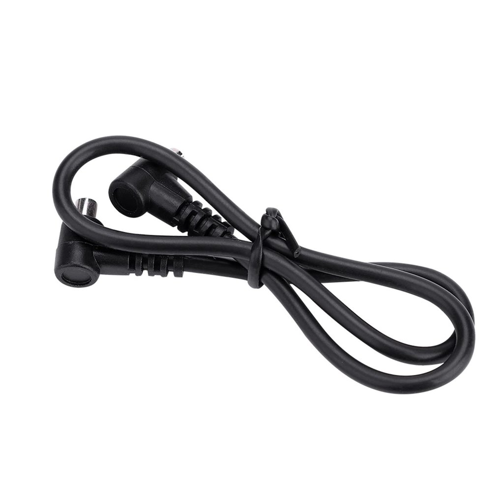 Tbest PC Sync Cable 30cm Male to Flashlight Camera Connector Cord Reliable Triggering for DSLR Photography Black Plastic 12inch