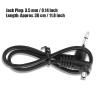 CHICIRIS 3.5mm Jack Plug Sync Cable with Screw Lock Lightweight Stable Connection for Flash Triggers view 4