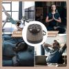 Luocute F6 Magnetic Speaker, Portable Wireless Speaker with RGB Light and True Wireless Stereo, Built in Microphone, for Phone Stand Fridge Car Workbench (Black) view 4