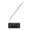 XUMIUZIY SI4732 Mini Radio with 1.9in Color Screen, Portable AM FM Pocket Radio Receiver, LSB USB Transistor Radios with 3.5mm Headphone Jack Telescopic Antennae for Walking Camping (Black) view 1