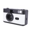 Fydun 35mm Film Camera Retro Reusable with Flash 27 Color Films for Students Adults Birthday Gifts (Black White) view 1