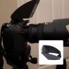 Fydun Camera Flash Bounce Reflector Diffuser Soft Light Flash Diffuser Cap for Photography Enhancements view 2