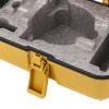 Fafeicy Yellow Surveying Equipment Cases Single Lock Storage Box for Total Station Level Theodolite and Field Instruments Durable PP Material view 4