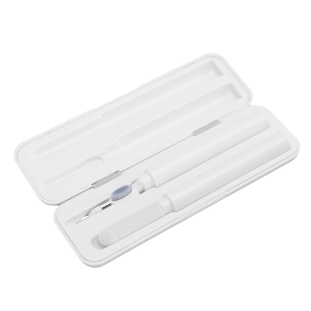 YDuupxe Bluetooth Earphone Cleaner, Electronic Cleaning Kit with Fuzzy Cleaning Sponge, Soft Brush and Magnetic Organizer for Small Electronic Devices and Jewelry
